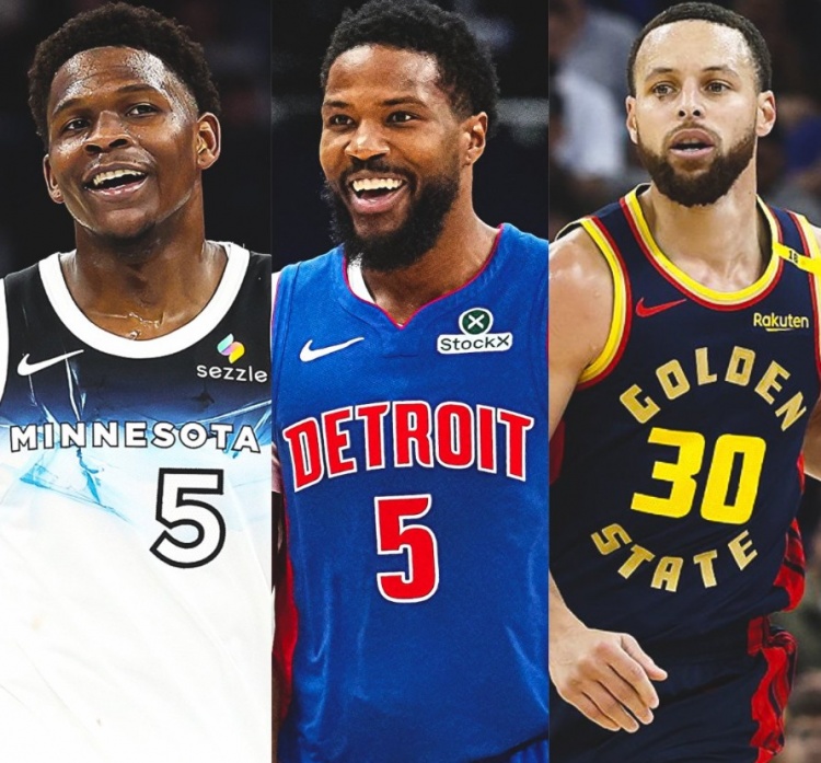 本賽季愛德華茲比斯利庫里三人皆至少300三分NBA歷史首次出現(xiàn)