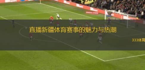 直播新疆體育賽事的魅力與熱潮